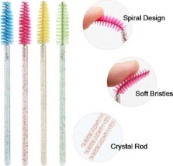 Wegwerp Wimper En Wenkbrauw Borsteltjes - Mascara Borsteltjes - Roze Glitter - 50 Stuks 6 Wegwerp Wimper En Wenkbrauw Borsteltjes - Mascara Borsteltjes - Roze Glitter - 50 Stuks -GlowBelle Verkoopwinkel 1200x1155 9