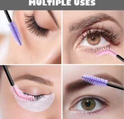 Vardaan Wegwerp Wimper & Wenkbrauw Borstels - Mascara Borsteltjes - Paarse & Roze Borsteltjes Voor Makeup - Mascara Borstel - 50 Stuks -GlowBelle Verkoopwinkel 1200x1158 17