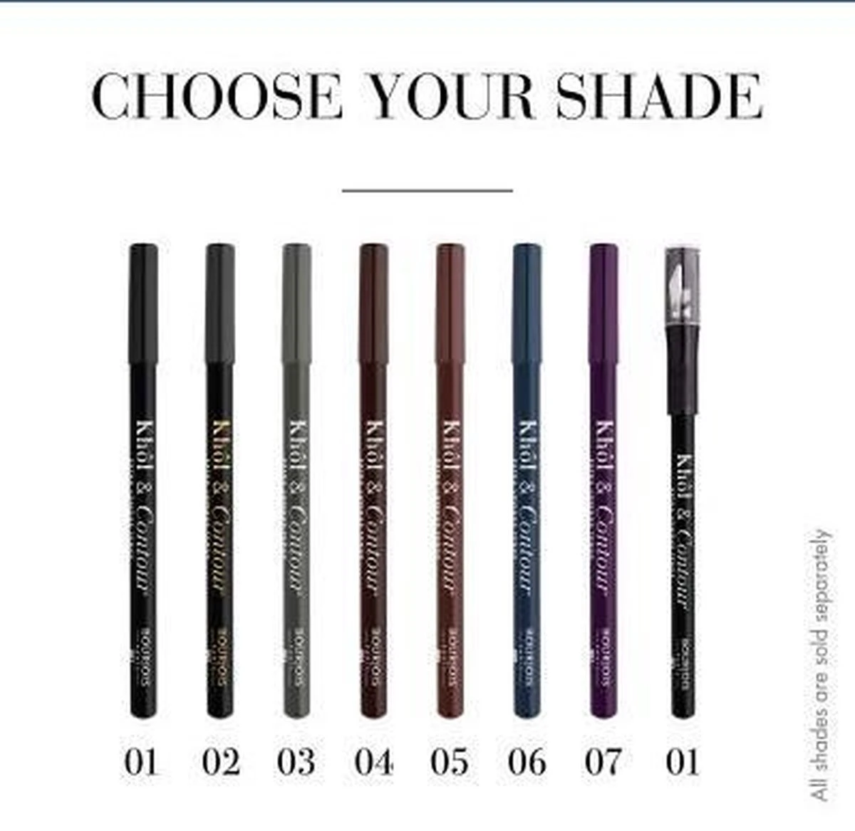 Bourjois Khol & Contour Extra Long Wear Oogpotlood - 001 Black 11 Bourjois Khol & Contour Extra Long Wear Oogpotlood - 001 Black - Afbeelding 11