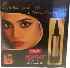 GoodUse Export Mumtaz Herbal Kajal Stick 1 Stuks - Zwarte Eyeliner - Kajal Oogpotlood Zwart - Make Up - Kohl Kajal - Gevoelige Ogen - Amandelolie - Natuurlijk -GlowBelle Verkoopwinkel 1200x1168
