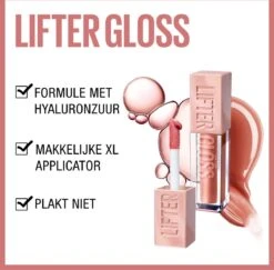 Maybelline New York - Lifter Gloss Lipgloss - 3 Moon - Roze - Glanzende Lipgloss - 5.4ml 15 Maybelline New York - Lifter Gloss Lipgloss - 3 Moon - Roze - Glanzende Lipgloss - 5.4ml -GlowBelle Verkoopwinkel 1200x1179 5