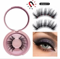 Nepwimpers - Nep Wimpers - Valse Wimpers - Lashes - False Lashes - Magnetische Wimpers - Magnetische Eyeliner - Miami -GlowBelle Verkoopwinkel 1200x1179 8