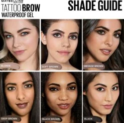 Maybelline Tattoo Brow Waterproof Wenkbrauwgel - 01 Blond -GlowBelle Verkoopwinkel 1200x1183 18