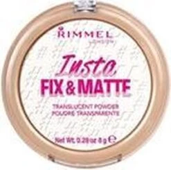 Rimmel London Insta Fix & Matte Make-uppoeder - 01 Clear 39 Rimmel London Insta Fix & Matte Make-uppoeder - 01 Clear -GlowBelle Verkoopwinkel 1200x1191 1
