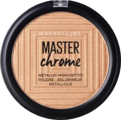 Maybelline Master Chrome Highlighter - 100 Molten Gold -GlowBelle Verkoopwinkel 1200x1191 4