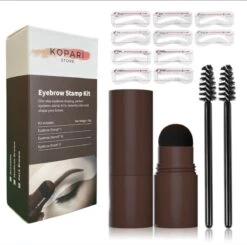 Kopari Wenkbrauw Stempel - Wenkbrauw Stempel - Make Up Inclusief Sjablonen - Eyebrow Stamp - Stempelset - Brow Stamp - Wenkbrauw Sjabloon