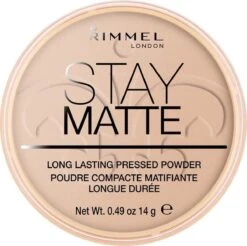 Rimmel London Stay Matte Pressed Powder - 005 Silky Beige -GlowBelle Verkoopwinkel 1200x1197 8
