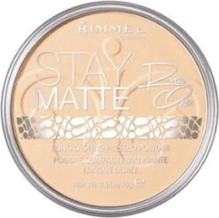 Rimmel London Stay Matte Pressed Powder - 001 Transparent - Powder -GlowBelle Verkoopwinkel 1200x1197 9