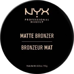 NYX Professional Makeup Matte Bronzer - Light MBB01 - Bronzer - 9,5 Gr -GlowBelle Verkoopwinkel 1200x1198 11