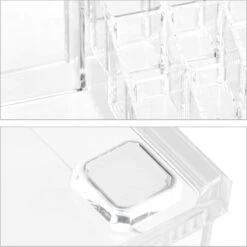 Relaxdays Make-up Organizer Klein - Stapelbaar - Sieradendoosje - Cosmetica - Opbergbox - Doorzichtig 32 Relaxdays Make-up Organizer Klein - Stapelbaar - Sieradendoosje - Cosmetica - Opbergbox - Doorzichtig -GlowBelle Verkoopwinkel 1200x1198 54