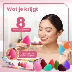 Beauty Blender - Make-up Sponsjes - Spons - 8 Stuks - Zacht & Perfecte Vorm! 12 Beauty Blender - Make-up Sponsjes - Spons - 8 Stuks - Zacht & Perfecte Vorm! -GlowBelle Verkoopwinkel 1200x1199 19