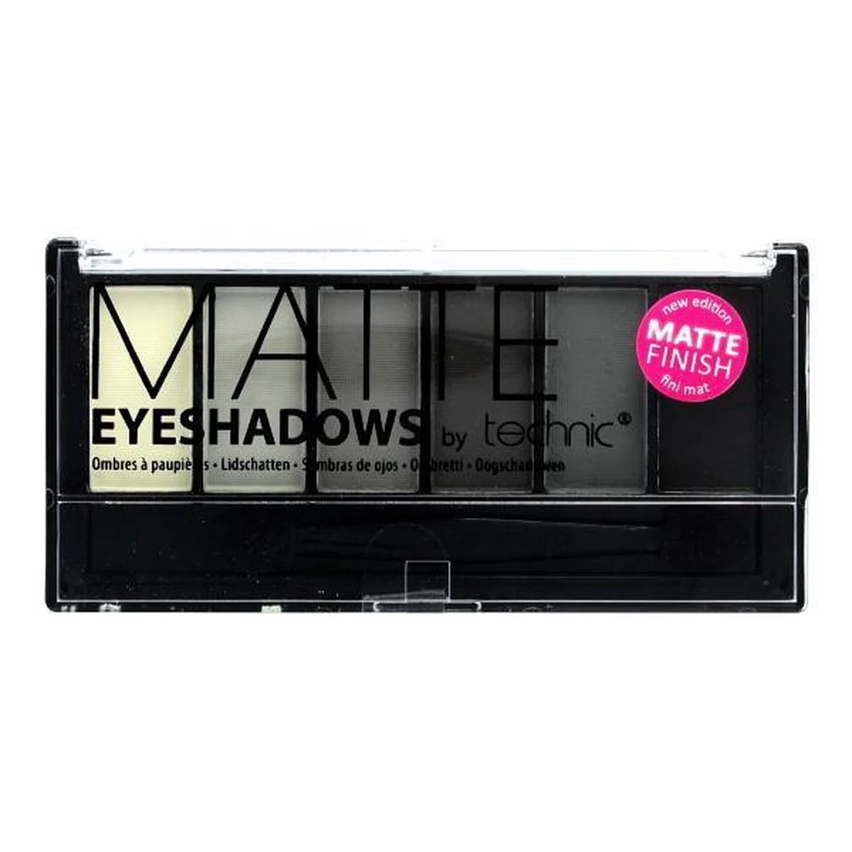 Technic Matte Oogschaduw Palette - Grey 2 Technic Matte Oogschaduw Palette - Grey - Afbeelding 2