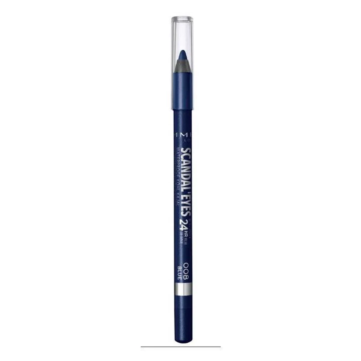 Rimmel London Rimmel ScandalEyes Kohl Kajal Waterproof Oogpotlood - 008 Blue 7 Rimmel London Rimmel ScandalEyes Kohl Kajal Waterproof Oogpotlood - 008 Blue - Afbeelding 7