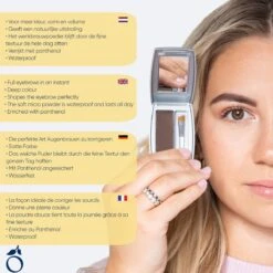 Herome Eye Care Wenkbrauw Poeder Zwart - Compact Brow Powder Nearly Black - Waterproof Verrijkt Met Panthenol - Volumineuze Wenkbrauwen In Een Handomdraai 16 Herome Eye Care Wenkbrauw Poeder Zwart - Compact Brow Powder Nearly Black - Waterproof Verrijkt Met Panthenol - Volumineuze Wenkbrauwen In Een Handomdraai -GlowBelle Verkoopwinkel 1200x1200 1093