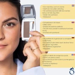 Herome Eye Care Wenkbrauw Poeder Donkerbruin - Compact Brow Powder Dark Brown - Waterproof Verrijkt Met Panthenol - Volumineuze Wenkbrauwen 11 Herome Eye Care Wenkbrauw Poeder Donkerbruin - Compact Brow Powder Dark Brown - Waterproof Verrijkt Met Panthenol - Volumineuze Wenkbrauwen -GlowBelle Verkoopwinkel 1200x1200 1097