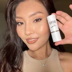 Merkloos Premium Wenkbrauw Stempel - Wenkbrauw Sjabloon - Wenkbrauwstempel - Brow Stamp - 10 Sjablonen - Borsteltje - Herbruikbaar - Waterdicht - Cadeau Voor Haar - Mediumbruin -GlowBelle Verkoopwinkel 1200x1200 1130