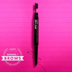NYX Professional Makeup Fill & Fluff Eyebrow Pomade Pencil - FFEP01 Blonde - Wenkbrauwpotlood - 0,2 Gr -GlowBelle Verkoopwinkel 1200x1200 1144
