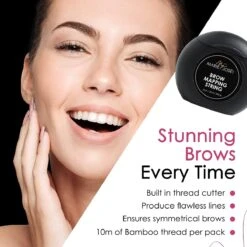 Marie-José & Co - Brow Mapping String - Voor Henna Brows & Microblading - Kleur Draad: Wit - 1 X 10M - Voldoende Voor 50 Toepassingen 9 Marie-José & Co - Brow Mapping String - Voor Henna Brows & Microblading - Kleur Draad: Wit - 1 X 10M - Voldoende Voor 50 Toepassingen -GlowBelle Verkoopwinkel 1200x1200 1149