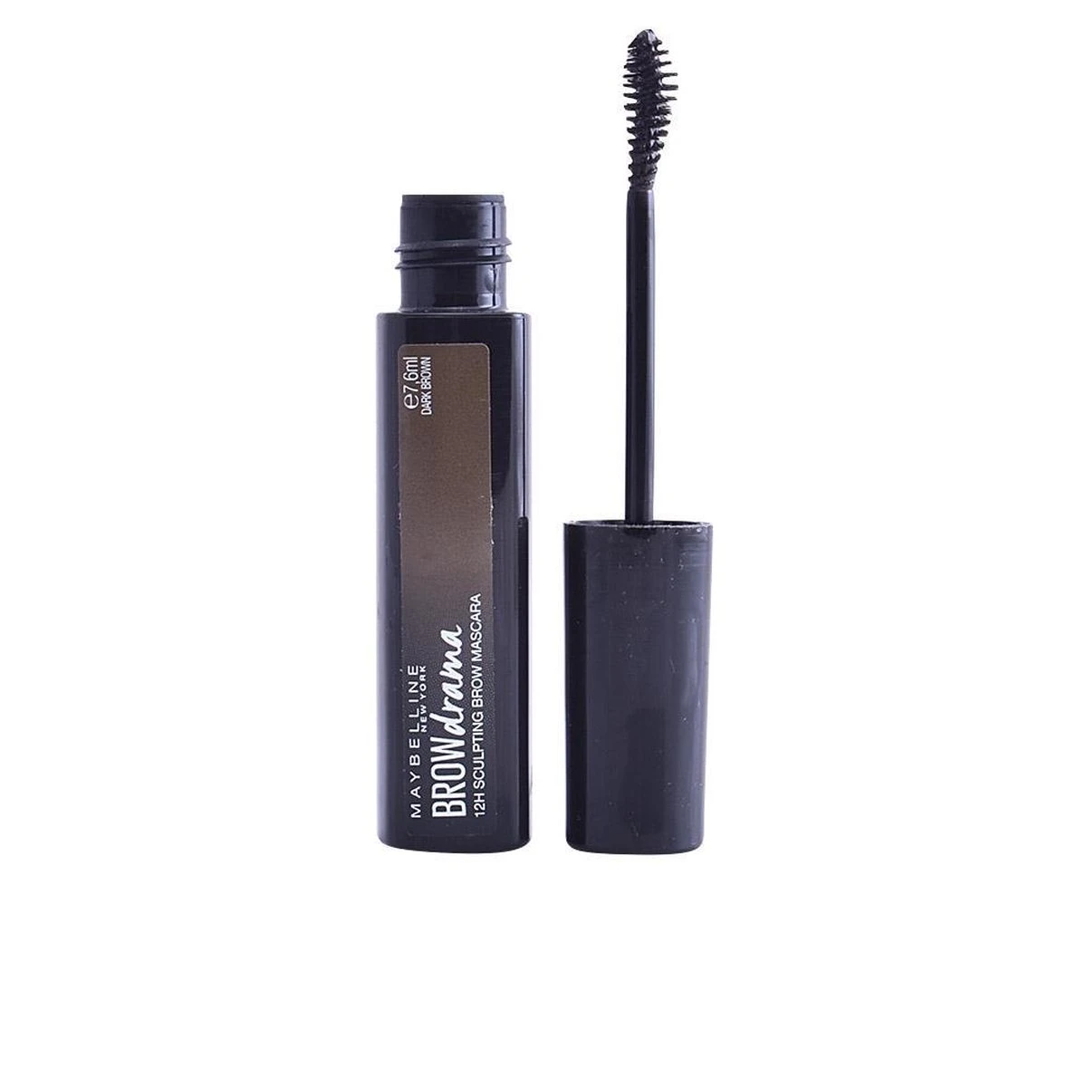 Maybelline Brow Drama Sculpting Wenkbrauw Mascara - Dark Brown 9 Maybelline Brow Drama Sculpting Wenkbrauw Mascara - Dark Brown - Afbeelding 9