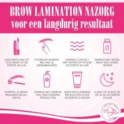 MURLEY'S Brow Lamination Kit - Brow Lift - Starterkit - Wenkbrauwlifting Set - Langdurig Perfecte Wenkbrauwen -GlowBelle Verkoopwinkel 1200x1200 1242