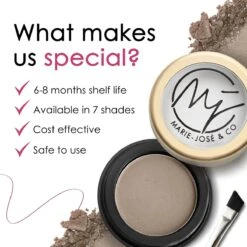 Wenkbrauwpoeder Donkerblond - Taupe - Wenkbrauw Make-up - Zachte, Natuurlijke Wenkbrauwen - Marie-José & Co 10 Wenkbrauwpoeder Donkerblond - Taupe - Wenkbrauw Make-up - Zachte, Natuurlijke Wenkbrauwen - Marie-José & Co -GlowBelle Verkoopwinkel 1200x1200 1282