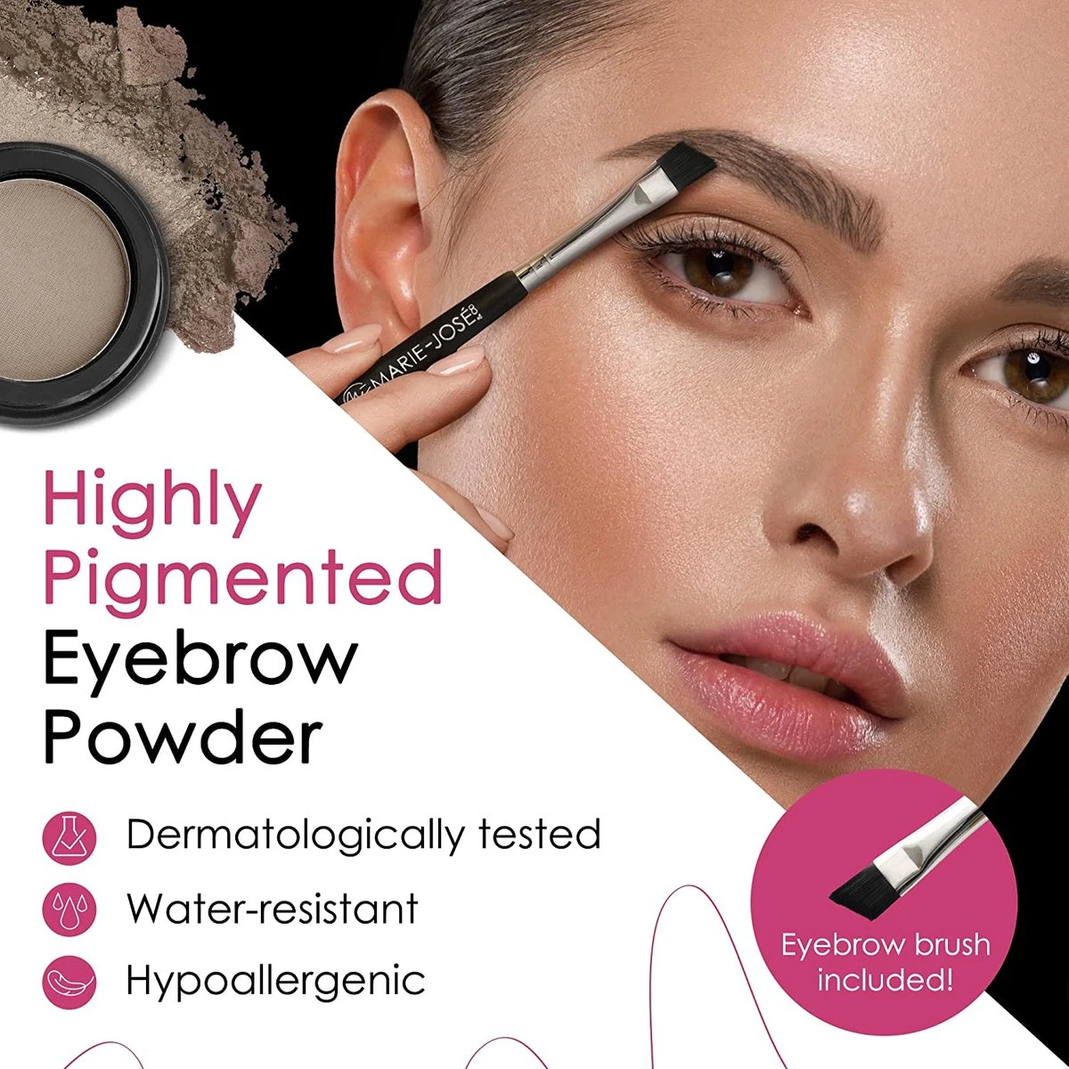 Wenkbrauwpoeder Donkerblond - Taupe - Wenkbrauw Make-up - Zachte, Natuurlijke Wenkbrauwen - Marie-José & Co 7 Wenkbrauwpoeder Donkerblond - Taupe - Wenkbrauw Make-up - Zachte, Natuurlijke Wenkbrauwen - Marie-José & Co - Afbeelding 7