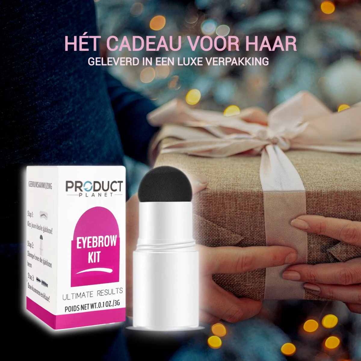 ProductPlanet Premium Wenkbrauw Stempel - Wenkbrauw Sjabloon - Wenkbrauwstempel - Brow Stamp - 10 Sjablonen - Borsteltje - Herbruikbaar - Waterdicht - Cadeau Voor Haar - Zwart 5 ProductPlanet Premium Wenkbrauw Stempel - Wenkbrauw Sjabloon - Wenkbrauwstempel - Brow Stamp - 10 Sjablonen - Borsteltje - Herbruikbaar - Waterdicht - Cadeau Voor Haar - Zwart - Afbeelding 5