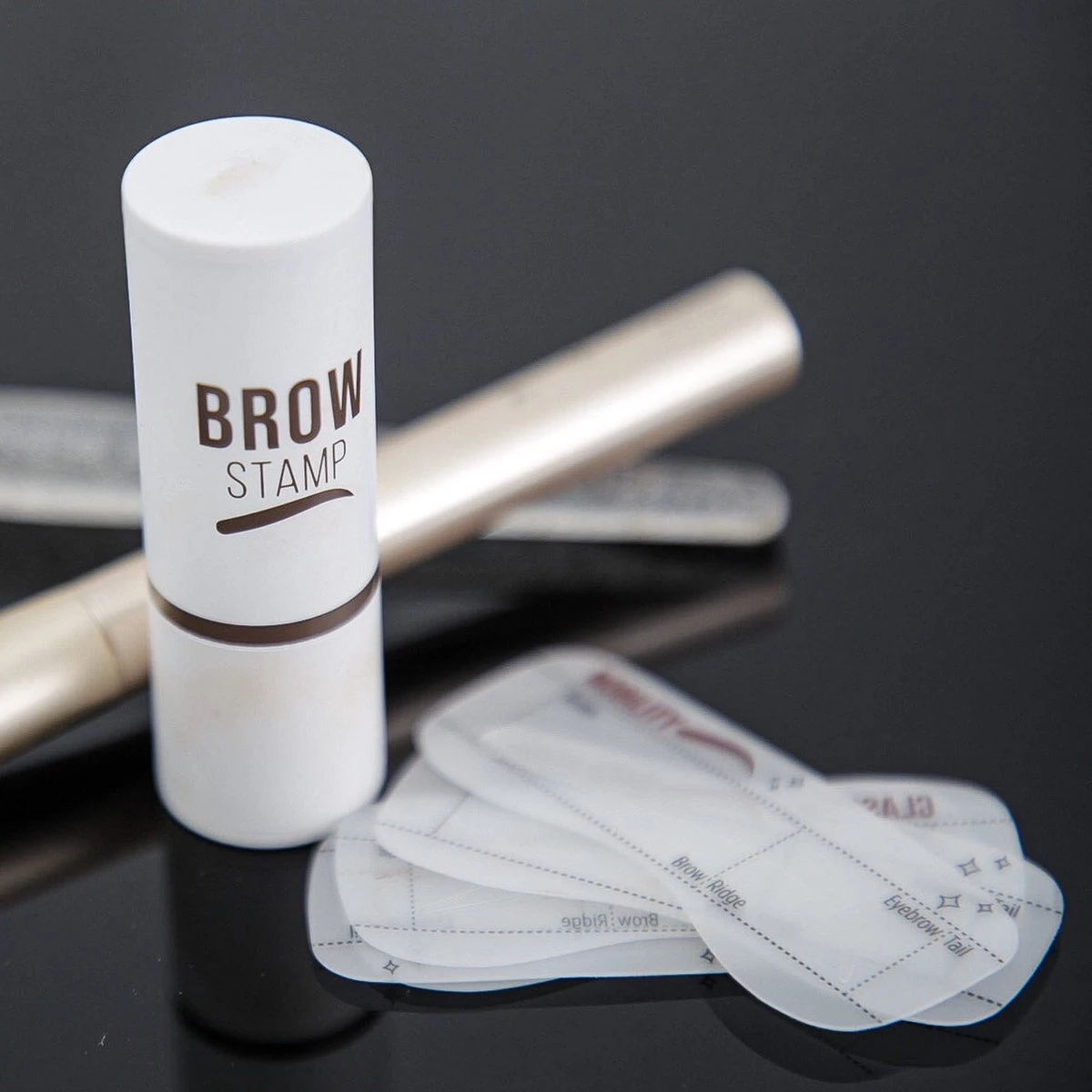 ProductPlanet Premium Wenkbrauw Stempel - Wenkbrauw Sjabloon - Wenkbrauwstempel - Brow Stamp - 10 Sjablonen - Borsteltje - Herbruikbaar - Waterdicht - Cadeau Voor Haar - Zwart 6 ProductPlanet Premium Wenkbrauw Stempel - Wenkbrauw Sjabloon - Wenkbrauwstempel - Brow Stamp - 10 Sjablonen - Borsteltje - Herbruikbaar - Waterdicht - Cadeau Voor Haar - Zwart - Afbeelding 6