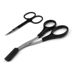 Wenkbrauw Trimmer Set - 8-delig – Met Epileer Pincet, 2x Wenkbrauw Schaartje, 2x Wenkbrauwmesje, Wenkbrauw Borstel, Wenkbrauwpotlood, Spoolie – In Stevige Etui - Zwart -GlowBelle Verkoopwinkel 1200x1200 1335