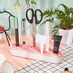 Make Up Organizer - Melon - Make Up Holder - Kwasten Organizer - Make Up Houder - Nagellak/Lipstick Organizer - Lippenstift Houder - Siliconen -GlowBelle Verkoopwinkel 1200x1200 1370