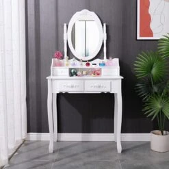 RJRoyal Living Princess Kaptafel Met Spiegel Make Up -GlowBelle Verkoopwinkel 1200x1200 1378