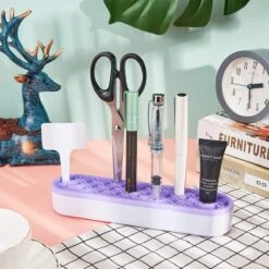 Make Up Organizer - Paars - Make Up Holder - Kwasten Organizer - Make Up Houder - Nagellak/Lipstick Organizer - Lippenstift Houder - Siliconen -GlowBelle Verkoopwinkel 1200x1200 1396