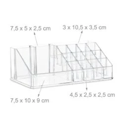 Relaxdays Make-up Organizer Klein - Stapelbaar - Sieradendoosje - Cosmetica - Opbergbox - Doorzichtig 28 Relaxdays Make-up Organizer Klein - Stapelbaar - Sieradendoosje - Cosmetica - Opbergbox - Doorzichtig -GlowBelle Verkoopwinkel 1200x1200 1455