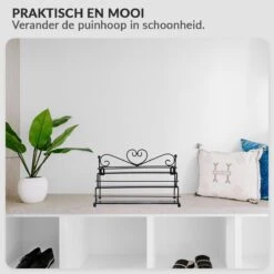 Confibel Nagellak Organizer - Nagellak Flesjes Houder - Essentiële Oliën Organizer - Rek Voor Flesjes - Wanddecoratie - Zwart -GlowBelle Verkoopwinkel 1200x1200 1474