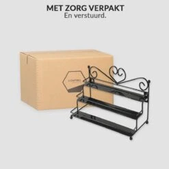 Confibel Nagellak Organizer - Nagellak Flesjes Houder - Essentiële Oliën Organizer - Rek Voor Flesjes - Wanddecoratie - Zwart -GlowBelle Verkoopwinkel 1200x1200 1476