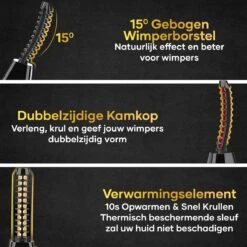 MoreWomen® Elektrische Wimperkruller - Wimperkruller - Verwarmd - Wimper Lift - Incl. Wimperborstel -GlowBelle Verkoopwinkel 1200x1200 1620