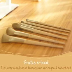 Bamboozy Makeup Kwasten Set Tarwestro - Make Up Brush Foundation Oogschaduw Poeder Kwast Brush Contour Eyeliner - 6 Stuks -GlowBelle Verkoopwinkel 1200x1200 1699