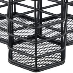 Relaxdays Make-up Kwastenhouder 3 Vakken - Pennenbakje Metaal - Pennenhouder - Cosmetica - Zwart -GlowBelle Verkoopwinkel 1200x1200 1710