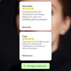 Essire Luxe Wenkbrauw Borstel - Wimperborstel - Wimperkam - 3-in-1 -GlowBelle Verkoopwinkel 1200x1200 1802