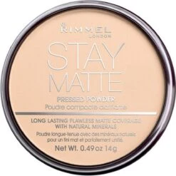 Rimmel London Stay Matte Pressed Powder - 005 Silky Beige -GlowBelle Verkoopwinkel 1200x1200 221