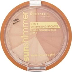 Rimmel London Rimmel - SunShimmer 3 In 1 Shimmering Bronzer Lustrous Powder 9.9 G 1 Gold Princess - -GlowBelle Verkoopwinkel 1200x1200 299