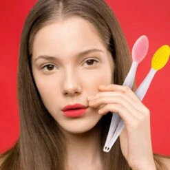Merkloos Lip Scrub Borstel Set 4-delig - Mee Eters Verwijderen – Gezichtsreiniger – Gezichtsborstel Blackhead Remover -GlowBelle Verkoopwinkel 1200x1200 607