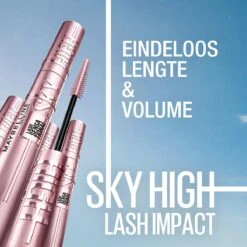 Maybelline Lash Sensational Sky High Waterproof - Zwart - Lengte Mascara - 6 Ml -GlowBelle Verkoopwinkel 1200x1200 660