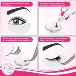 MURLEY'S Wimperlijm- Wimperextensions Lijm - Lash Glue - Zwart - Eenmalig Aanbrengen Voor Wekenlang Plezier - Perfecte Wimpers -GlowBelle Verkoopwinkel 1200x1200 916