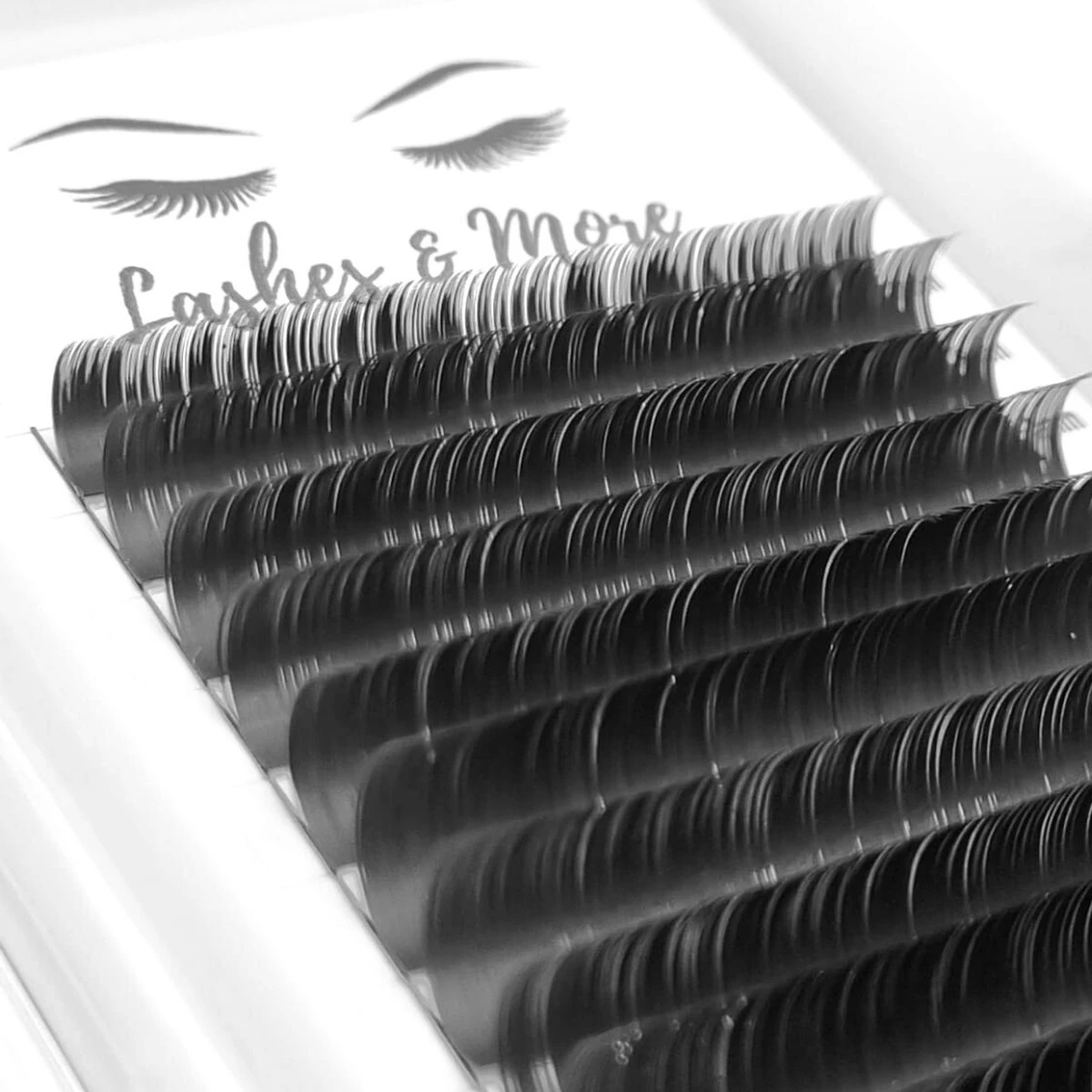 Lashes & More Wimperextensions - One By One - C Krul – Dikte 0.20 – Lengte Mixed – 16 Rijen In Een Tray - Nepwimpers - Flat Lashes - Verkrijgbaar In C En D Krul En In Dikte 0.15 En 0.20 2 Lashes & More Wimperextensions - One By One - C Krul – Dikte 0.20 – Lengte Mixed – 16 Rijen In Een Tray - Nepwimpers - Flat Lashes - Verkrijgbaar In C En D Krul En In Dikte 0.15 En 0.20 - Afbeelding 2