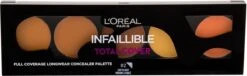 L'Oréal Paris LMU Inf.TCover Conceal.palette 2 Dark S Concealermake-up 9 L'Oréal Paris LMU Inf.TCover Conceal.palette 2 Dark S Concealermake-up -GlowBelle Verkoopwinkel 1200x367