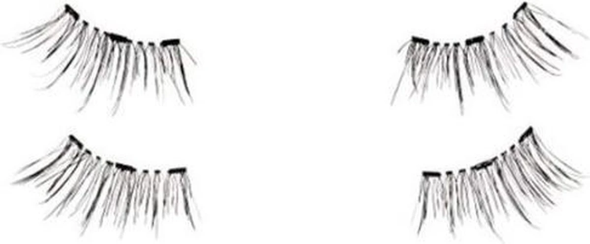 Ardell Professional Magnetic Double Strip Accents Lashes - 001 Accents - Magnetische Nepwimpers - Set Kunstwimpers - Zwart 2 Ardell Professional Magnetic Double Strip Accents Lashes - 001 Accents - Magnetische Nepwimpers - Set Kunstwimpers - Zwart - Afbeelding 2