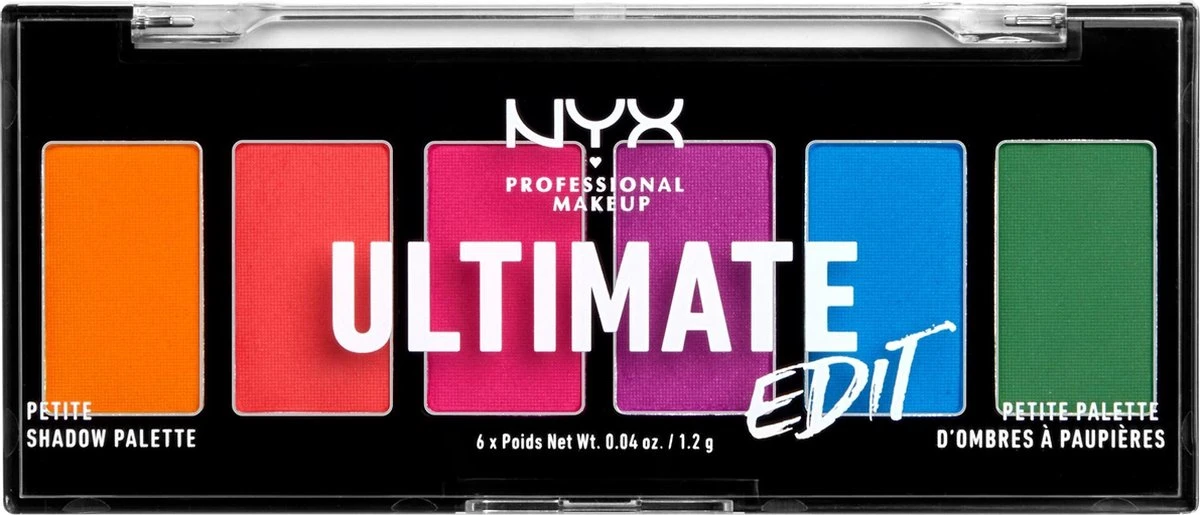 NYX PROFESSIONAL MAKEUP ULTIMATE EDIT PTIT SHDW PLT-BRIGHTS 1 NYX PROFESSIONAL MAKEUP ULTIMATE EDIT PTIT SHDW PLT-BRIGHTS