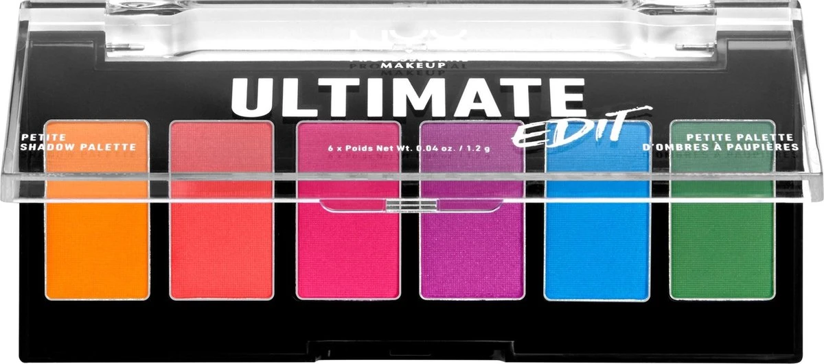 NYX PROFESSIONAL MAKEUP ULTIMATE EDIT PTIT SHDW PLT-BRIGHTS 2 NYX PROFESSIONAL MAKEUP ULTIMATE EDIT PTIT SHDW PLT-BRIGHTS - Afbeelding 2
