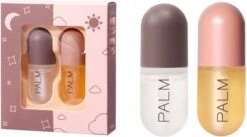Merkloos Palm Cosmetics Lip Plumper Dag En Nacht (2 Stuks) - Lip Filler - Lip Vergroter - Volle Lippen - Gember Extract & Vitamine E - (Gratis Levering) -GlowBelle Verkoopwinkel 1200x664 2
